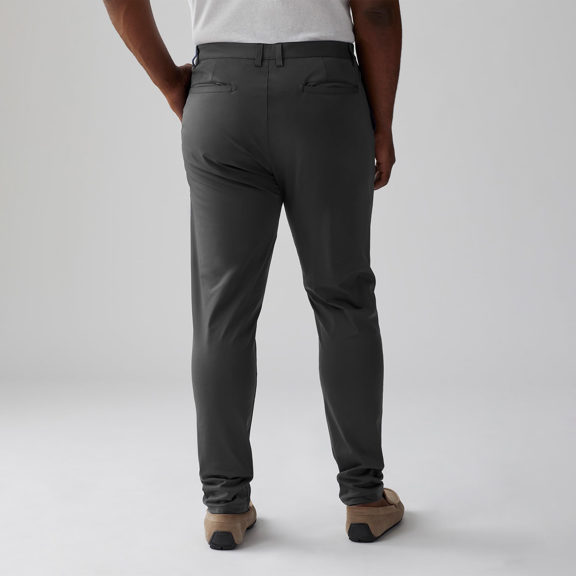 Rhone Commuter Skinny Men's Pants - Ultra Slim-Fit Stretch Dress Pants for Work | Wrinkle Resistant & Comfortable | Perfect for Office, Business Travel & Formal Occasions