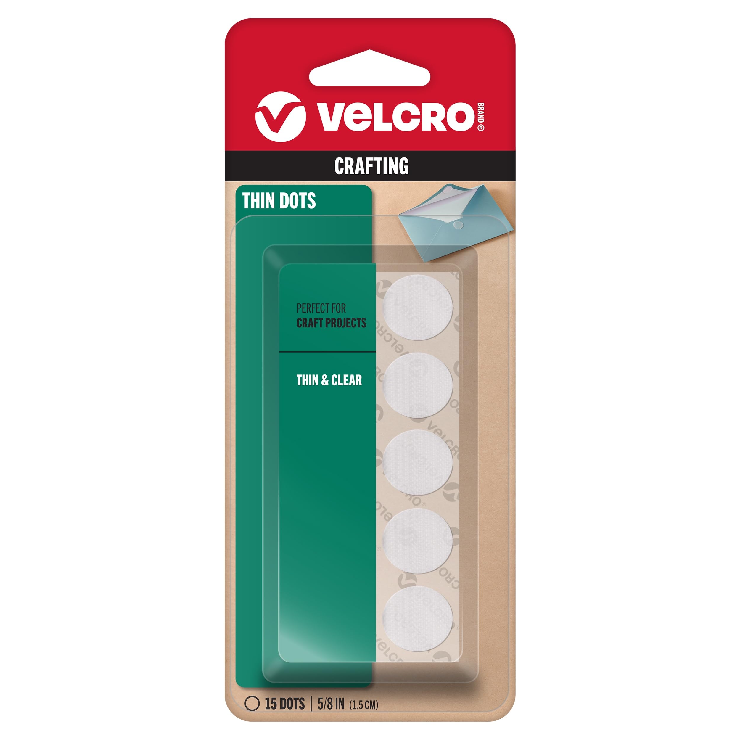 Strong Adhesive Velcro Hook & Loop Discs - 1 Inch Round Sticky Back Fasteners for DIY Crafts, Home Organization & Office Supplies - Perfect for Hanging Pictures, Organizing Cables & Securing Rugs