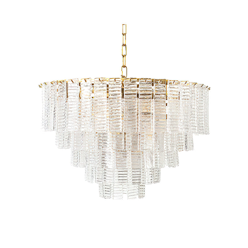 Elegant Amaro Murano Glass Chandelier - Handcrafted Italian Crystal Lighting Fixture for Dining Room, Living Room & Bedroom Decor
