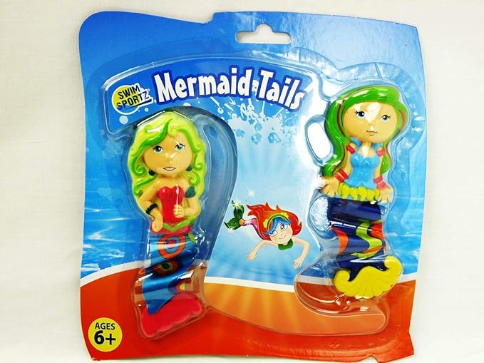 Mermaid Tail Swim Fin for Kids & Adults - Soft Silicone Swimming Pool & Beach Diving Game Accessories | Perfect for Underwater Play, Mermaid Costume Parties & Ocean Themed Events