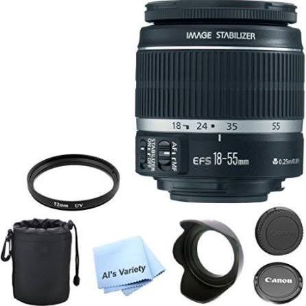Canon EF-S 18-55mm f/3.5-5.6 IS II Standard Zoom Lens with Image Stabilization - International Version (White Box) - Perfect for Travel Photography, Vlogging & Everyday Shooting