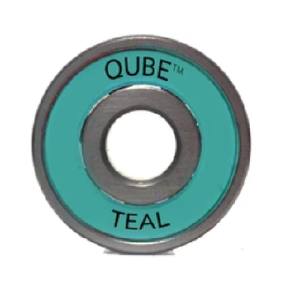 Sure Grip Qube Bearings 16 Pack - Premium Skateboard Bearings for Smooth Ride - Perfect for Skateboarding, Roller Skating & Longboarding