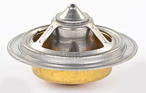 JEGS 53227 High Flow Thermostat - 180°F Performance Engine Cooling for Cars, Trucks & Racing - Improves Engine Efficiency & Prevents Overheating - Perfect for Street Performance, Track Days & Hot Weather Driving