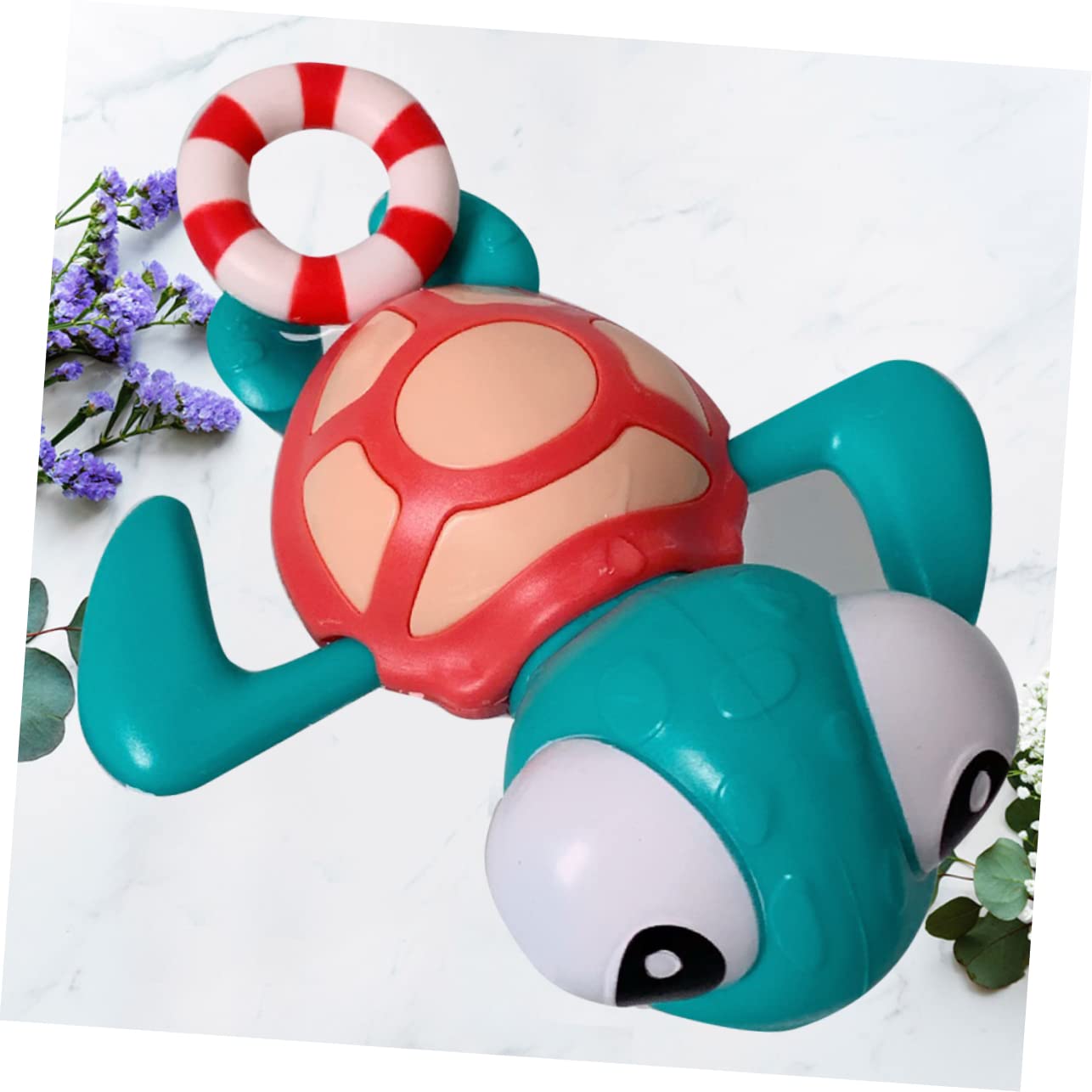 UPKOCH 1pc Funny Animal Bath Toys for Kids - Cute Rubber Duck, Turtle & Whale Bath Time Play Set - Perfect for Bathtub Fun, Baby Shower Gifts & Sensory Play