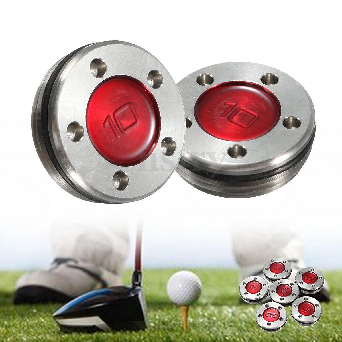 HISTAR 2-Piece Golf Club Weight Kit - Custom Red Weights & Silver Wrench for Titleist Scotty Cameron Putters | Perfect for Swing Adjustment & Putter Customization