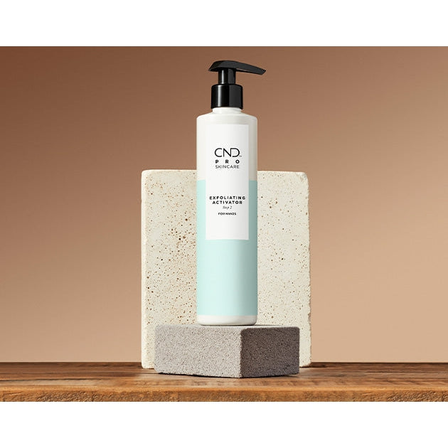 CND Pro Skincare Exfoliating Activator for Hands - 10.1 fl oz Glycolic Acid Hand Treatment - Perfect for Salon & At-Home Hand Care Routine