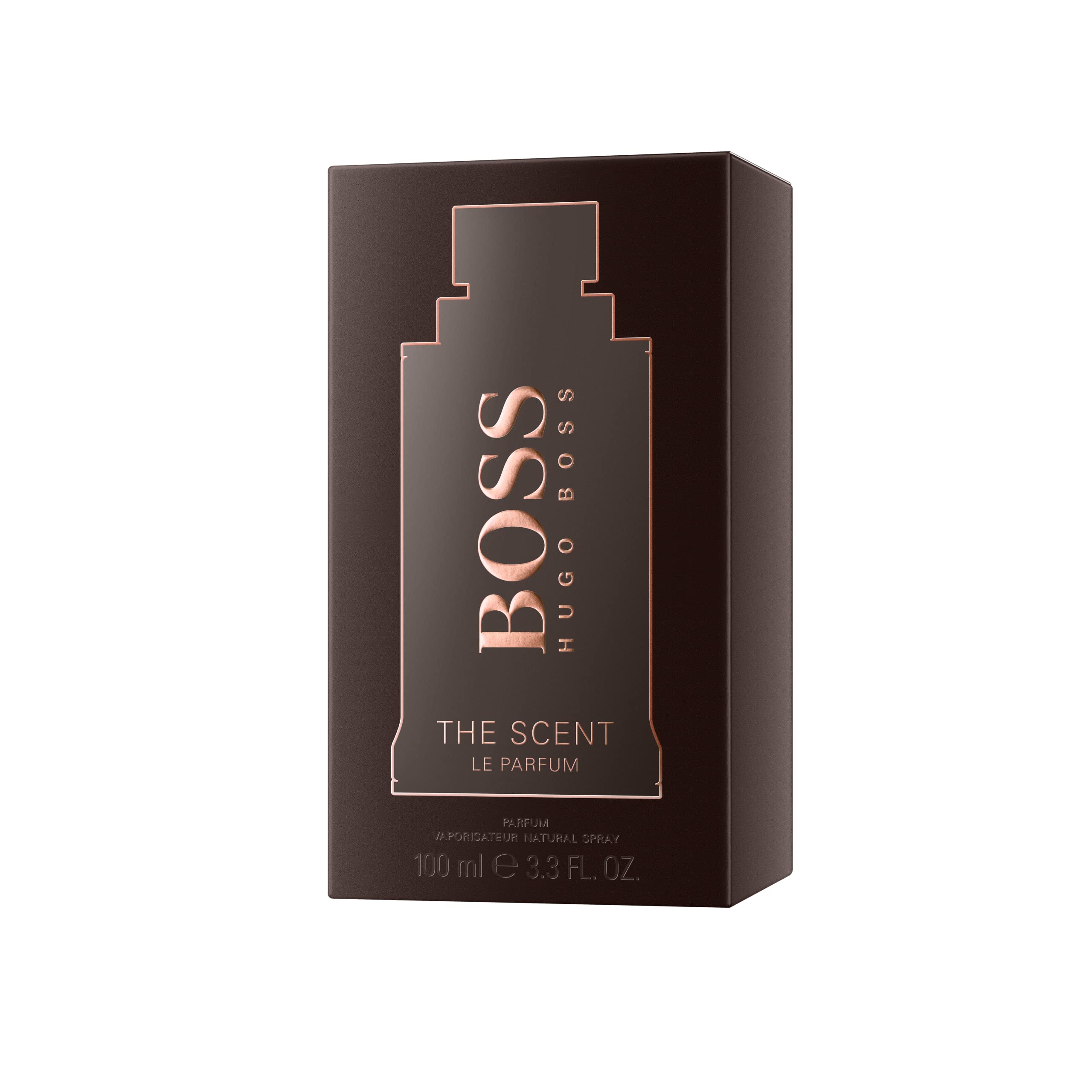 Hugo Boss The Scent for Men | Amber Cologne with Ginger, Maninka Fruit, Iris & Leather Notes | Long Lasting Luxury Perfume | Perfect for Date Night, Office & Special Occasions
