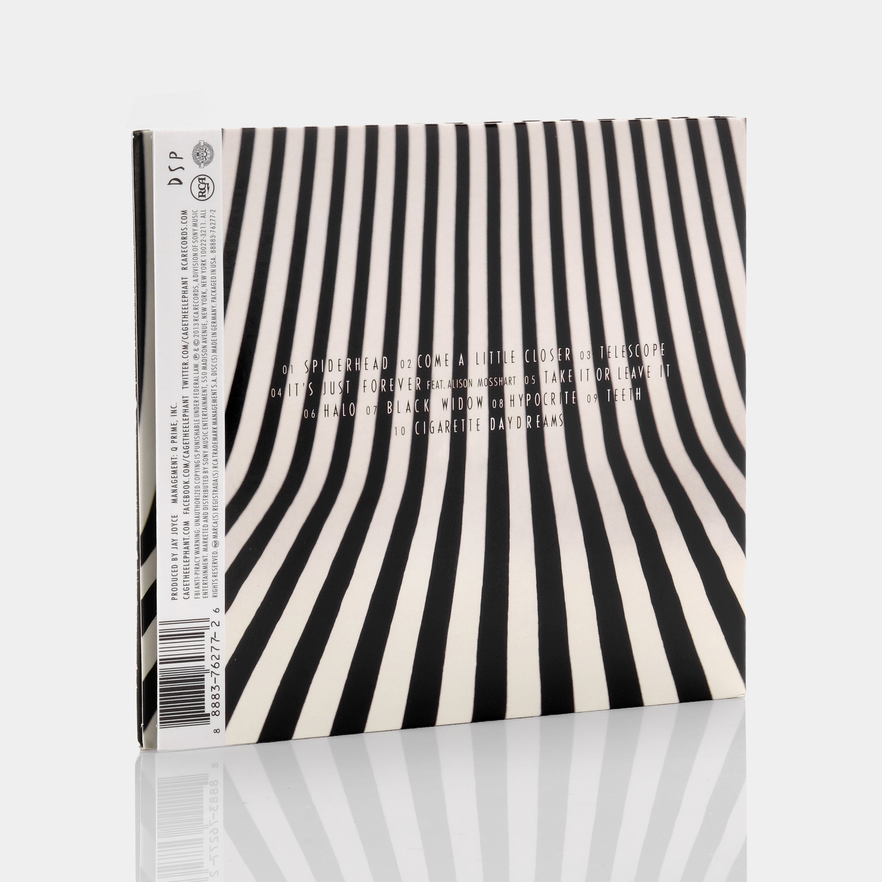 Cage The Elephant Melophobia CD Album - Alternative Rock Music for Home, Car & Party Playback