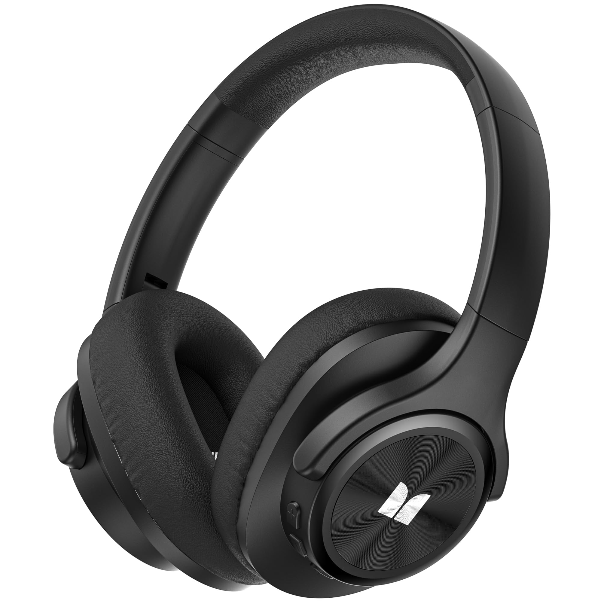 Monster Mission 200 Bluetooth Headphones - Wireless Over-Ear Headphones with 3 EQ Modes, HiFi Stereo Sound, Deep Bass, 70H Playtime, Low Latency, Foldable & Lightweight Design for Home, Office, Gaming, Travel, and Phone Calls