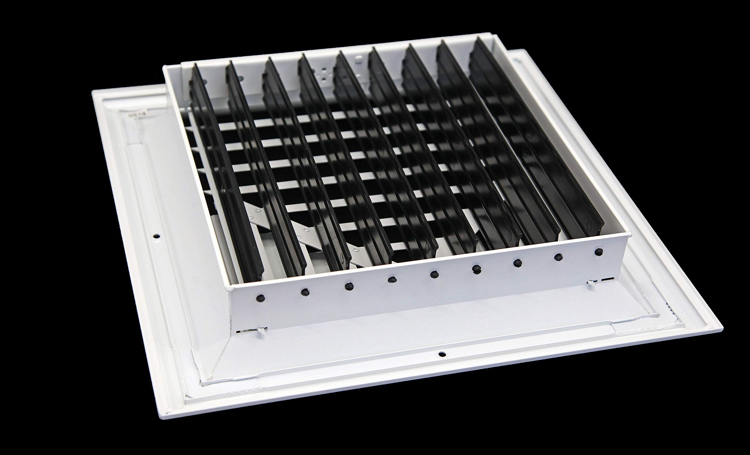 Premium 12x12 HVAC Vent Cover - 1 Way Extruded Aluminum Ceiling Diffuser Square (15