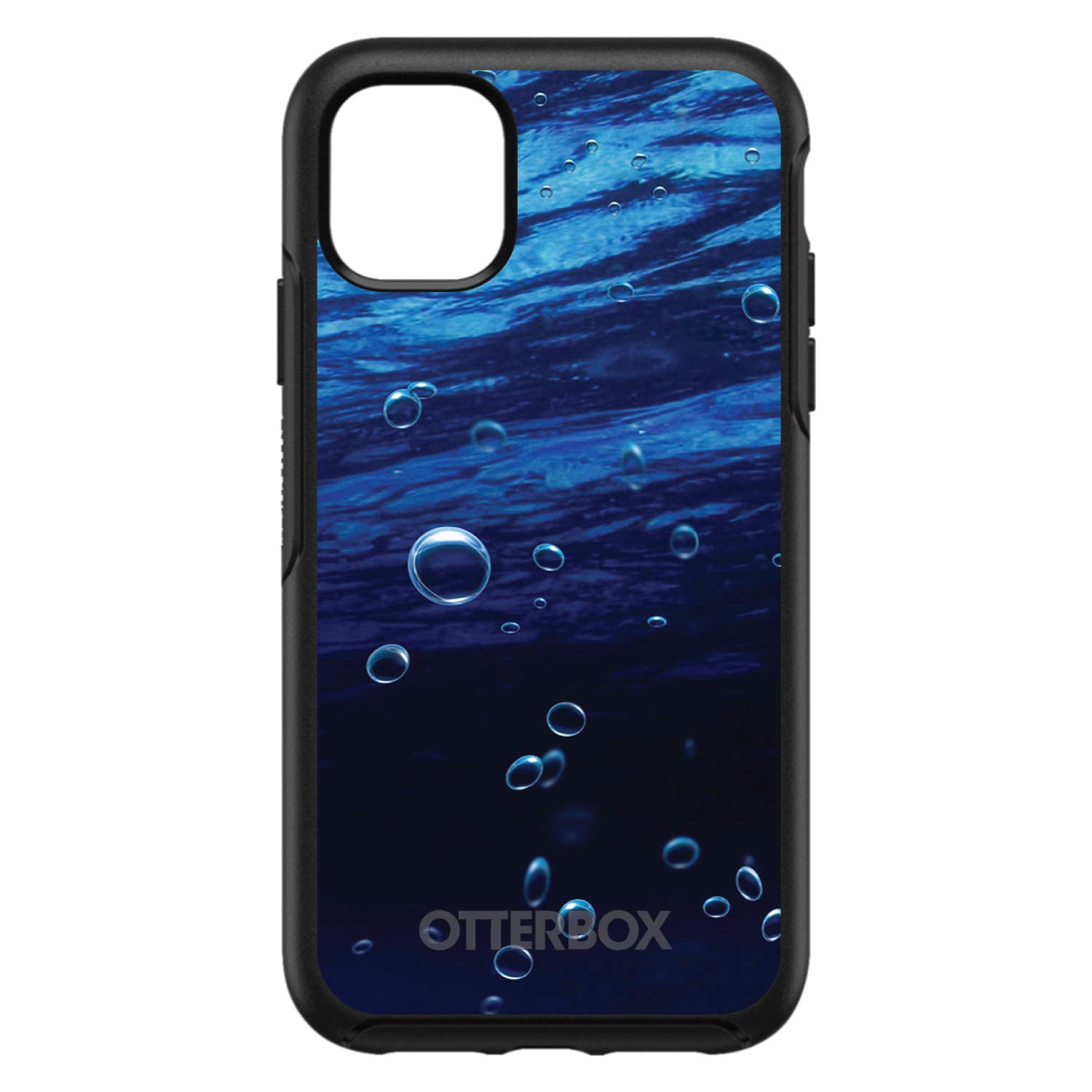 DistinctInk iPhone 11 Pro MAX Case (6.5 Inch) - Shockproof Protective Cover with Water Bubble Design, Slim Fit Replacement for OtterBox Symmetry - Perfect for Outdoor Activities, Travel & Daily Use