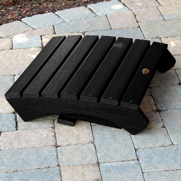 Premium Outdoor Folding Adirondack Ottoman - Waterproof Patio Footrest & Garden Lounge Chair Accessory for Deck, Poolside & Backyard Relaxation