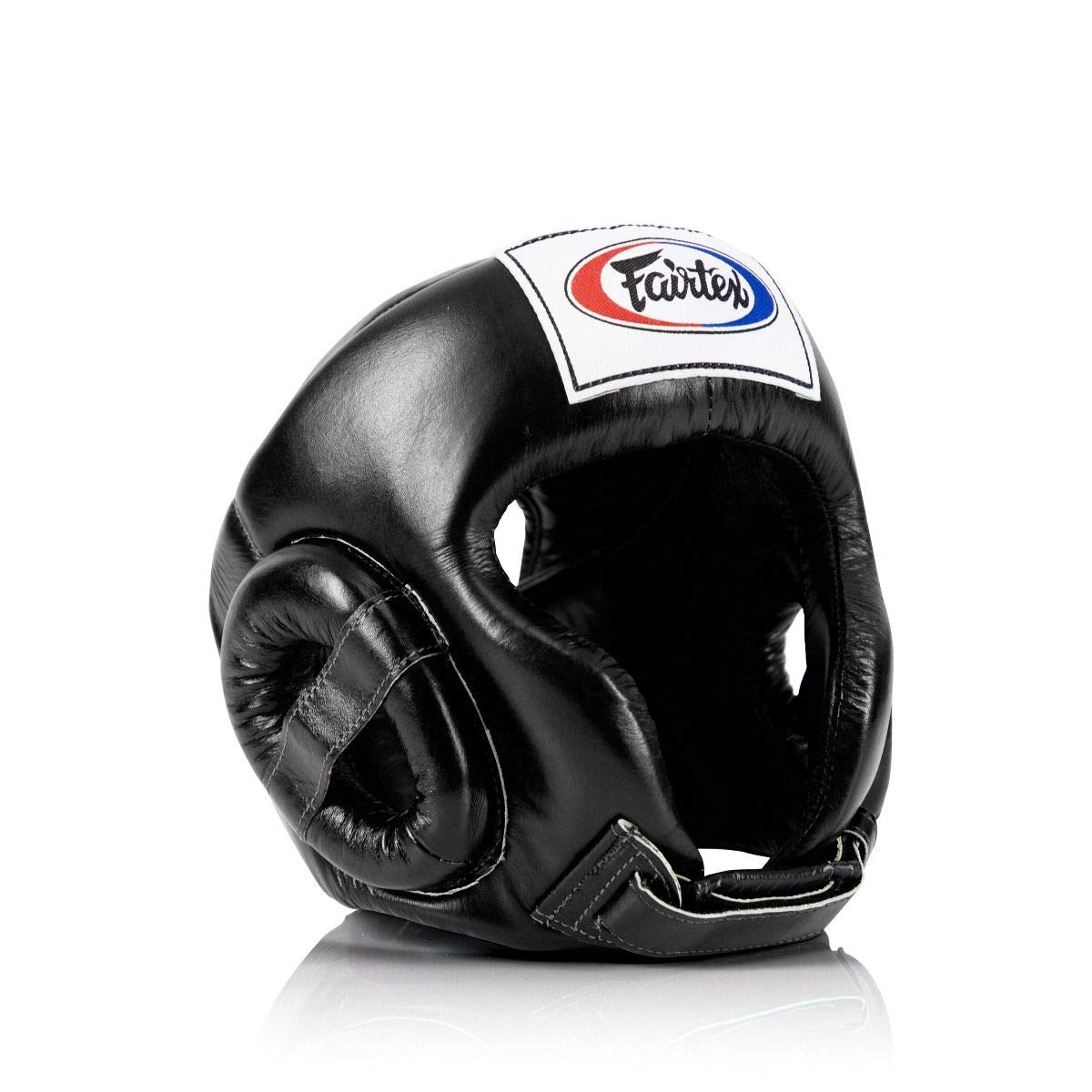 Fairtex HG6 Muay Thai Boxing Headgear - Competition Approved Protective Gear for Sparring, Training & Tournaments