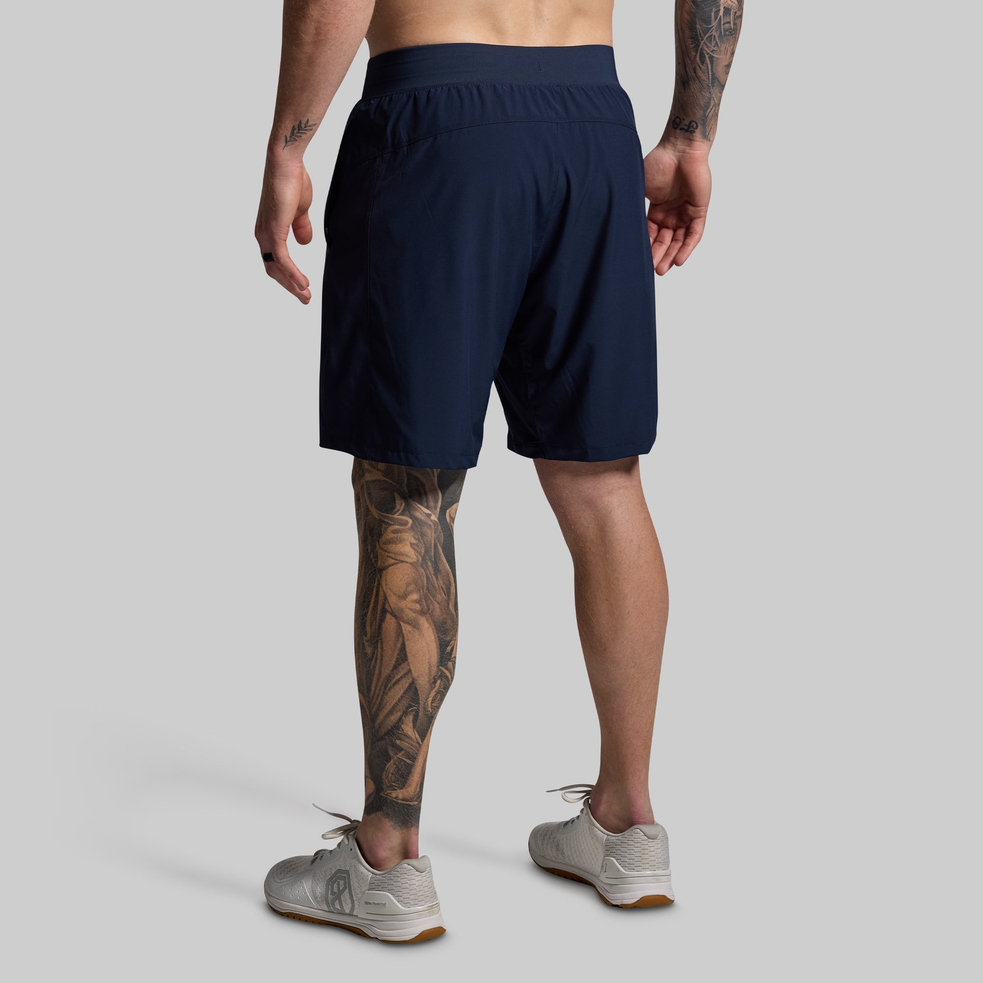 Versatile 9-Inch Shorts for Men - Comfortable & Stylish (BP Navy) | Perfect for Gym, Running, and Casual Wear