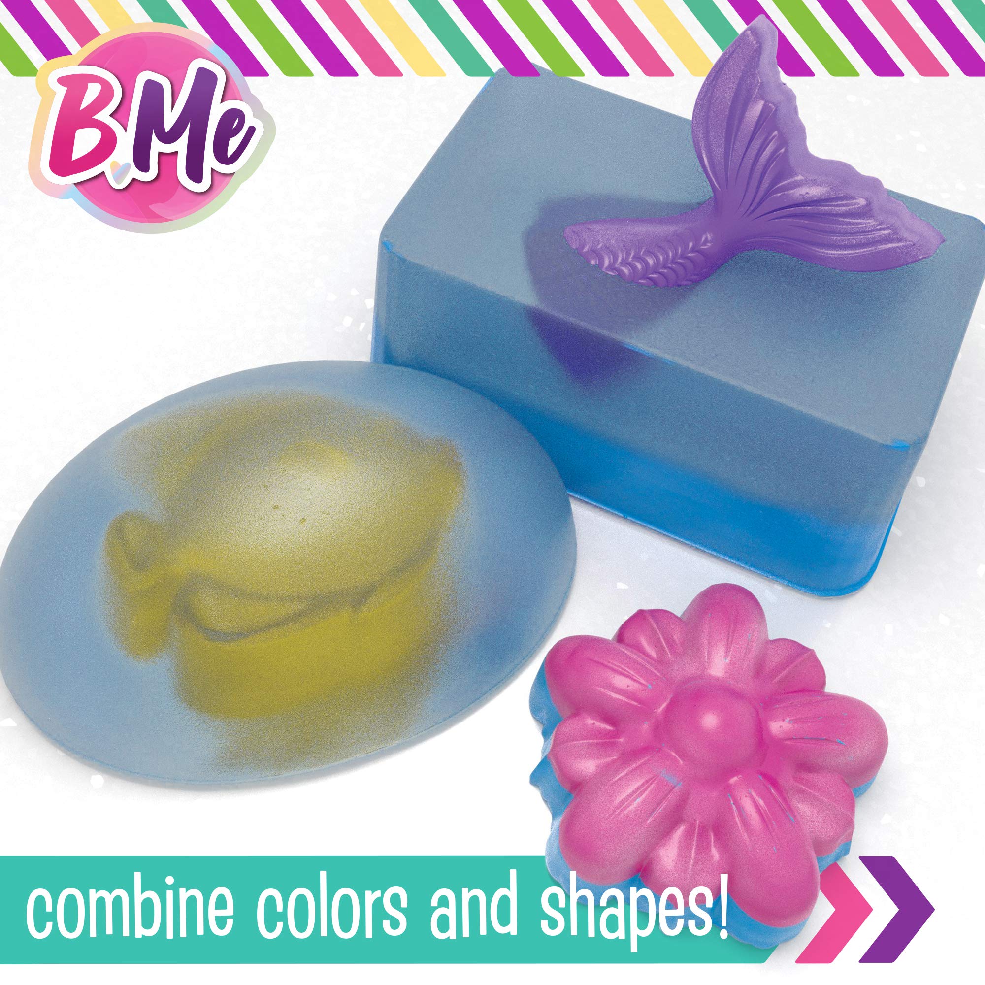 **Kids Soap Making Kit for Ages 6+ | DIY 15+ Fun Shapes with 5 Scents | Science Craft Gift for Girls & Boys | Perfect for Birthday, STEM Learning & Creative Play**