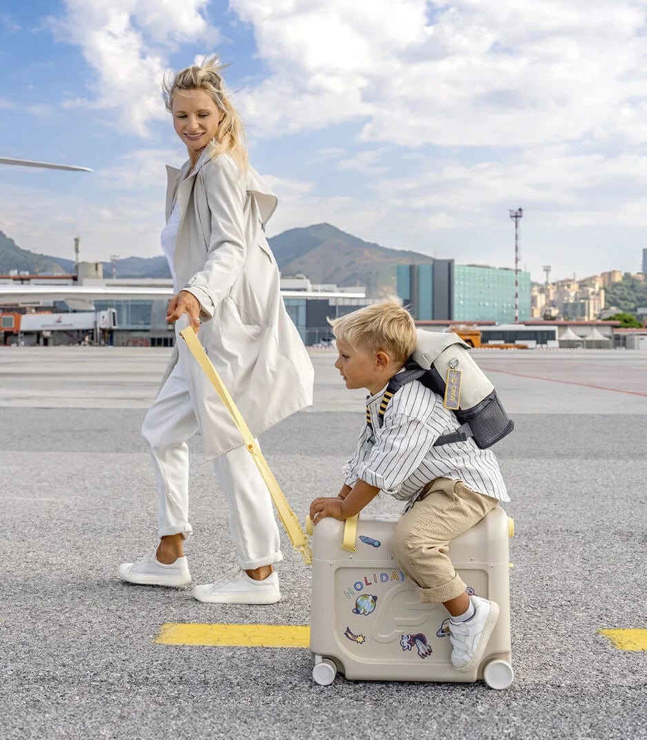 Jetkids By Stokke Bedbox - Portable Kids Travel Bed & Ride-On Suitcase for Airplanes, Cars & Sleepovers | Perfect for Toddler Travel Accessories & Airplane Essentials