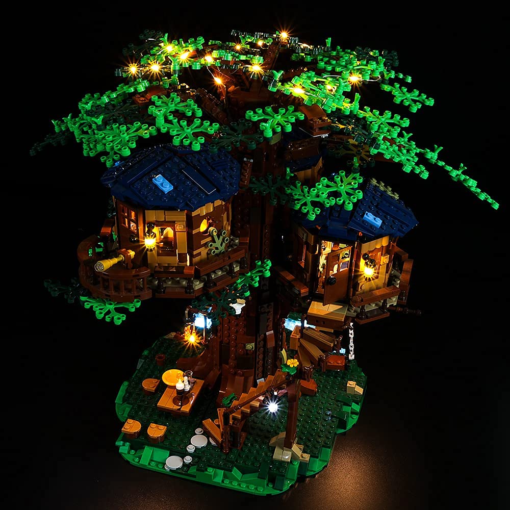 LED Light Kit for LEGO 21318 Tree House Building Blocks Model - Includes Light Kit Only | Perfect for LEGO Enthusiasts & DIY Home Decor Projects