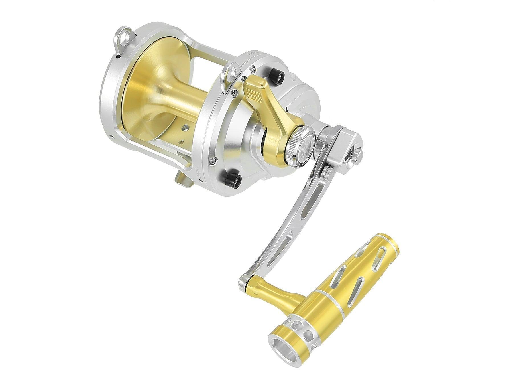 Jigging World Power Handle for Shimano Talica 2-Speed 12/25 Lever Drag Reels - Upgrade Your Fishing Reel for Saltwater & Offshore Angling