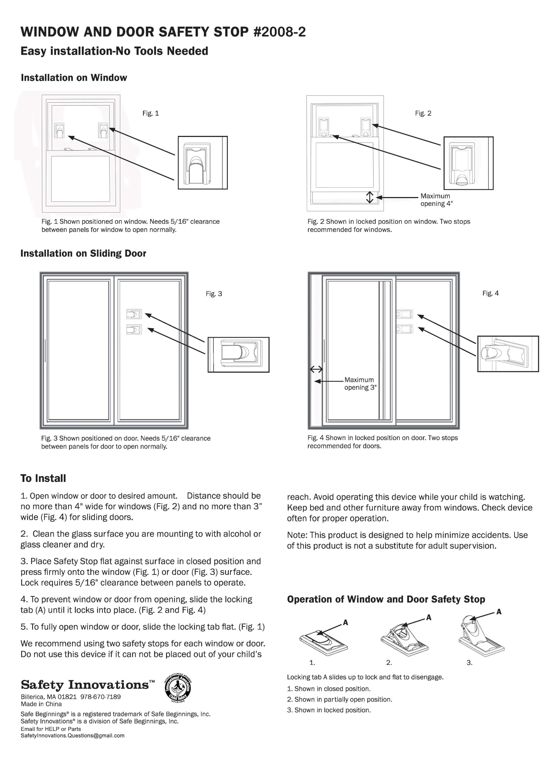 Childproof Your Home with 8-Pack Window and Door Safety Locks - Secure Windows and Sliding Doors for Baby Safety in Nurseries and Living Rooms