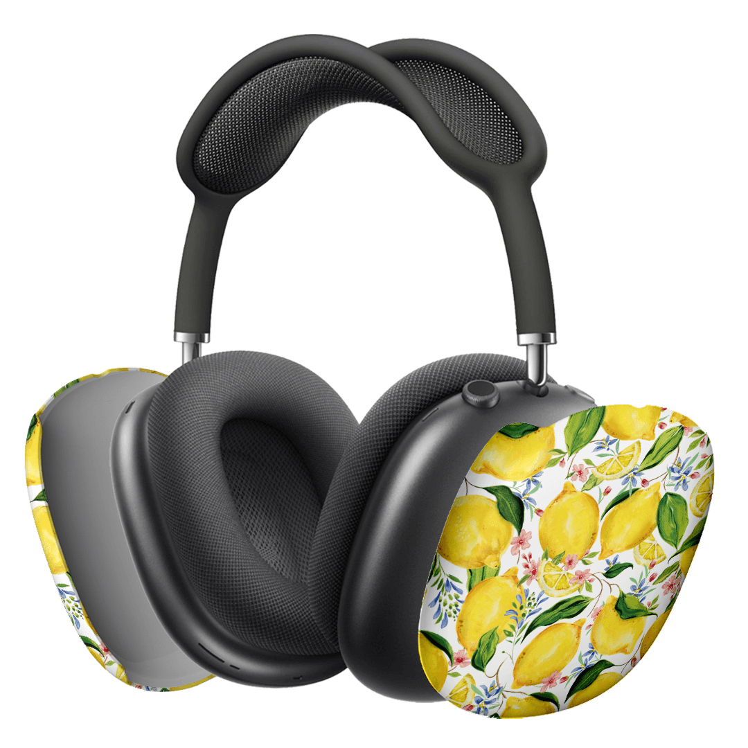 Premium Citrus Lemon AirPods Max Case - Durable Protective Cover for Apple AirPods Max Headphones - Perfect for Travel, Gym & Daily Use