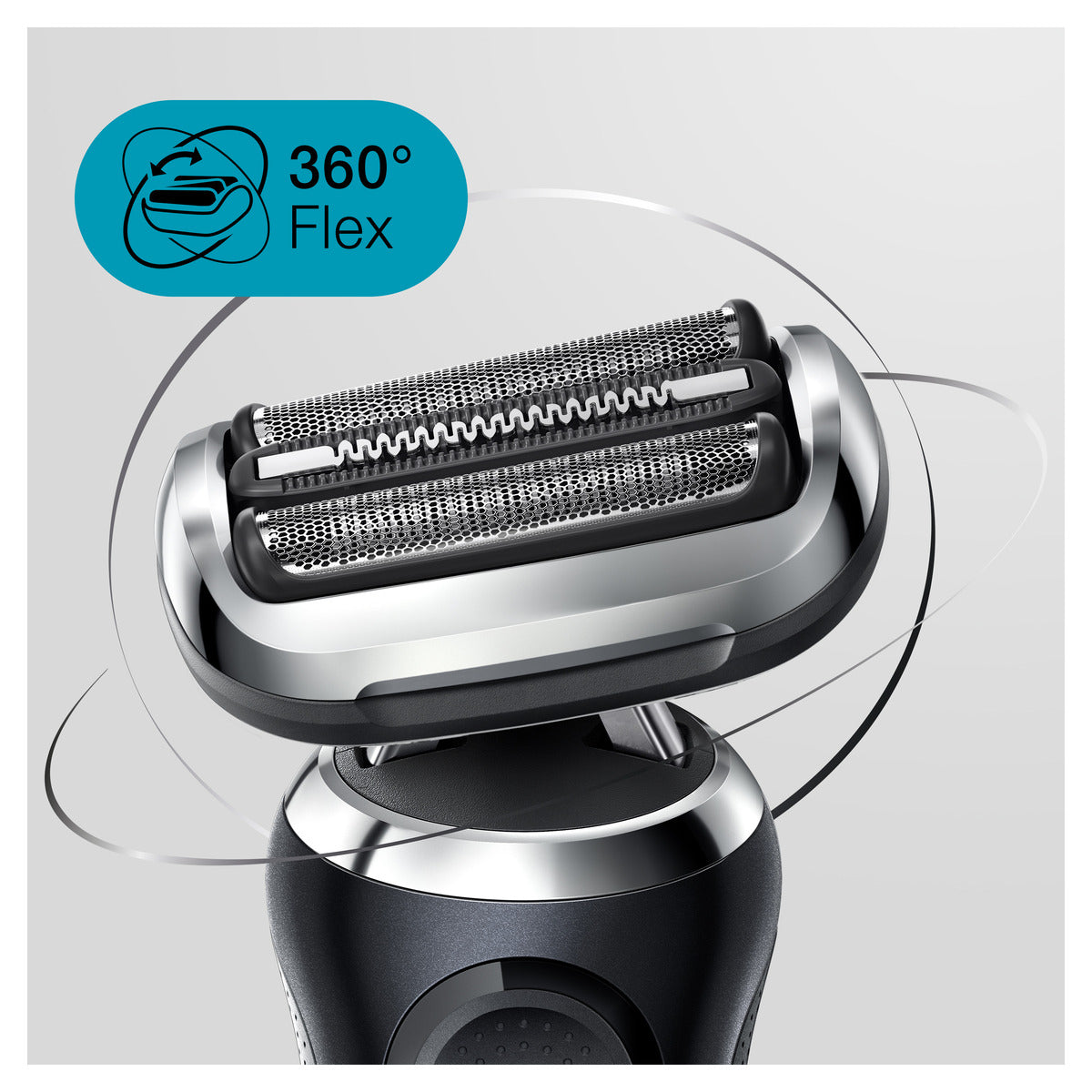 Braun Series 7 71-N7200cc Wet & Dry Electric Shaver with Precision Trimmer & Cleaning Charging Station - Perfect for Travel, Home Use & Daily Grooming