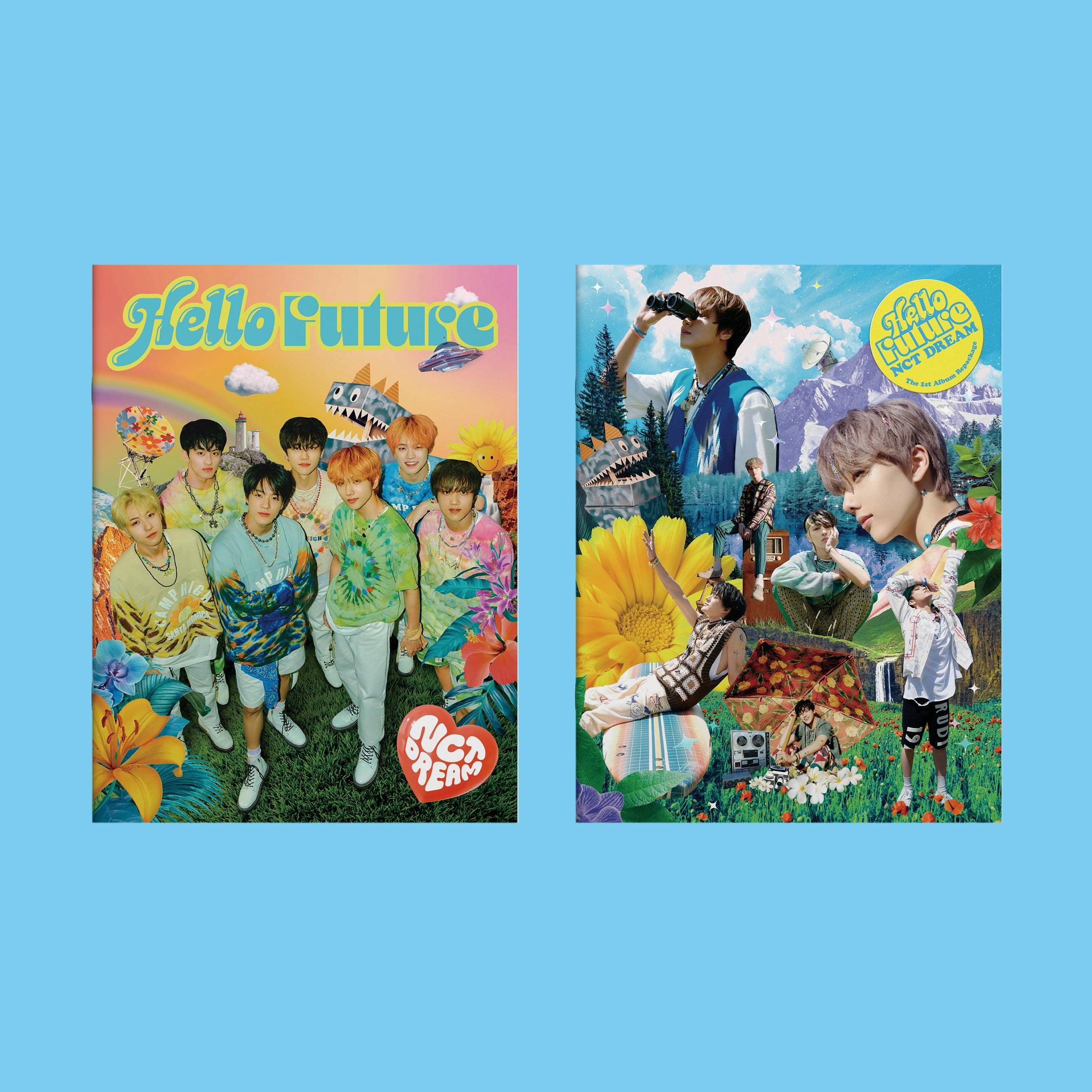 NCT DREAM 1ST ALBUM REPACKAGE 'HELLO FUTURE' PHOTO BOOK - K-POP CD + Photocard Set - Perfect for K-POP Fans Collection & Gift Giving