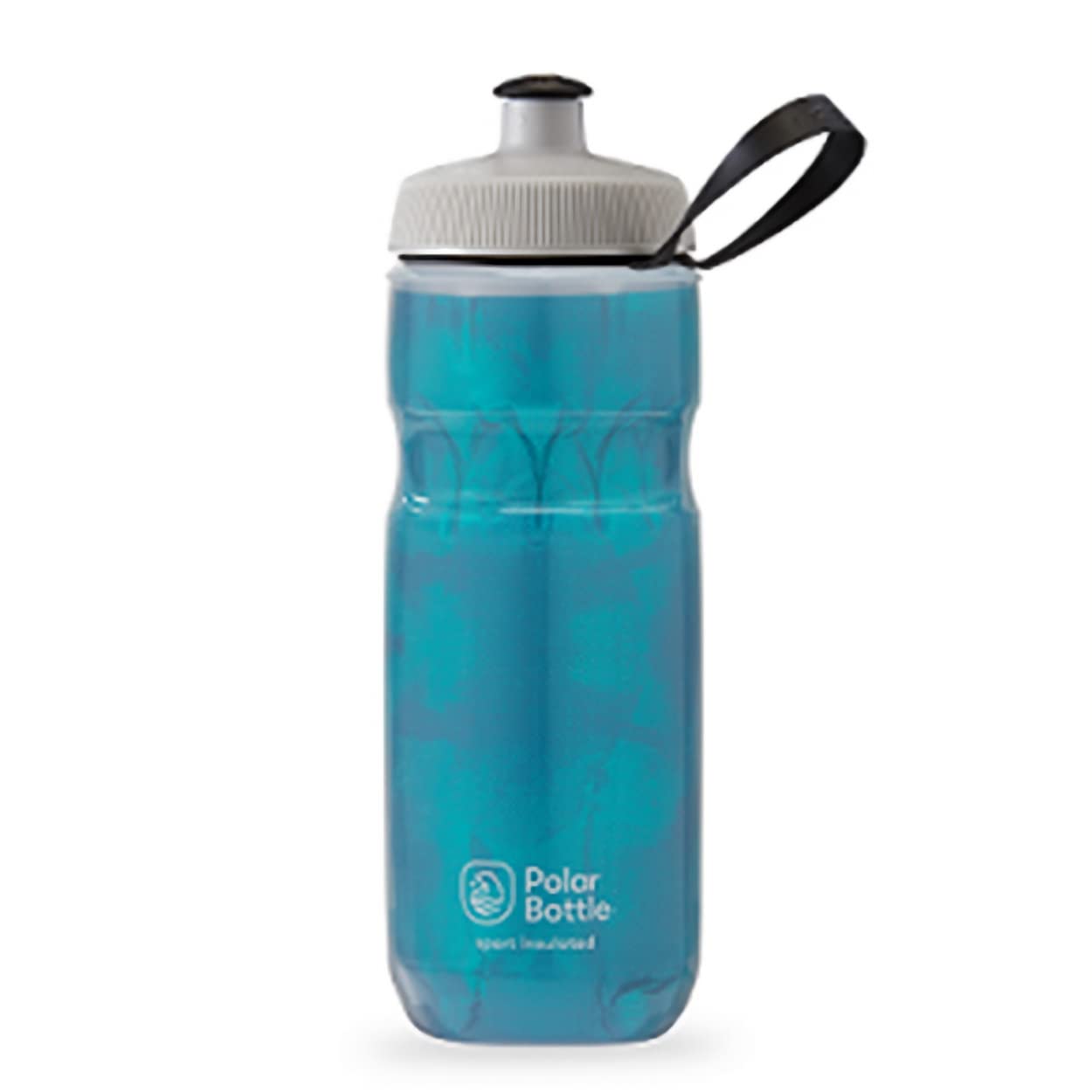 Polar Bottle Sport Insulated Water Bottle by HydraPak (20oz & 24oz) - Leak Proof, Keeps Water Cold 2X Longer | Perfect for Cycling, Hiking & Gym Workouts