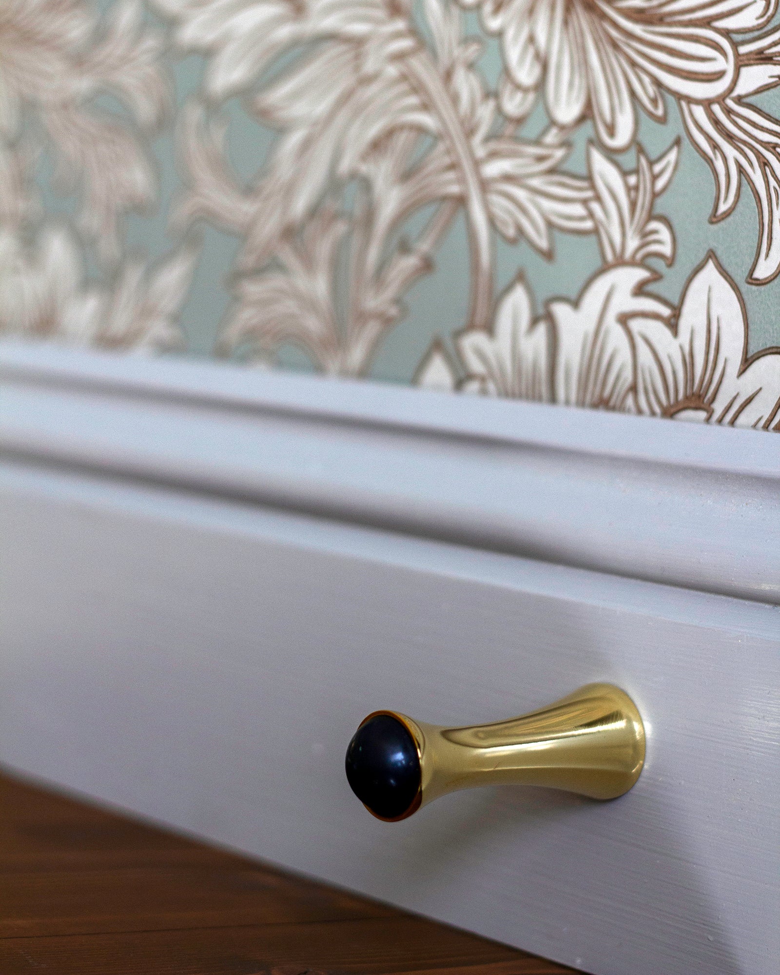 65mm Brass Door Stopper - Heavy Duty Door Stop for Home & Office - Perfect for Hardwood Floors & High Traffic Areas