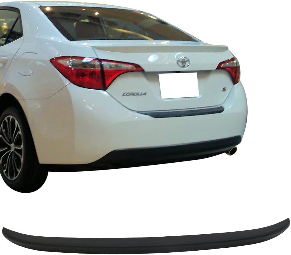 2014-2018 Toyota Corolla Trunk Spoiler - Unpainted Matte OE Style Rear Wing for Enhanced Aerodynamics & Sporty Look | Perfect for Car Enthusiasts & Custom Modifications