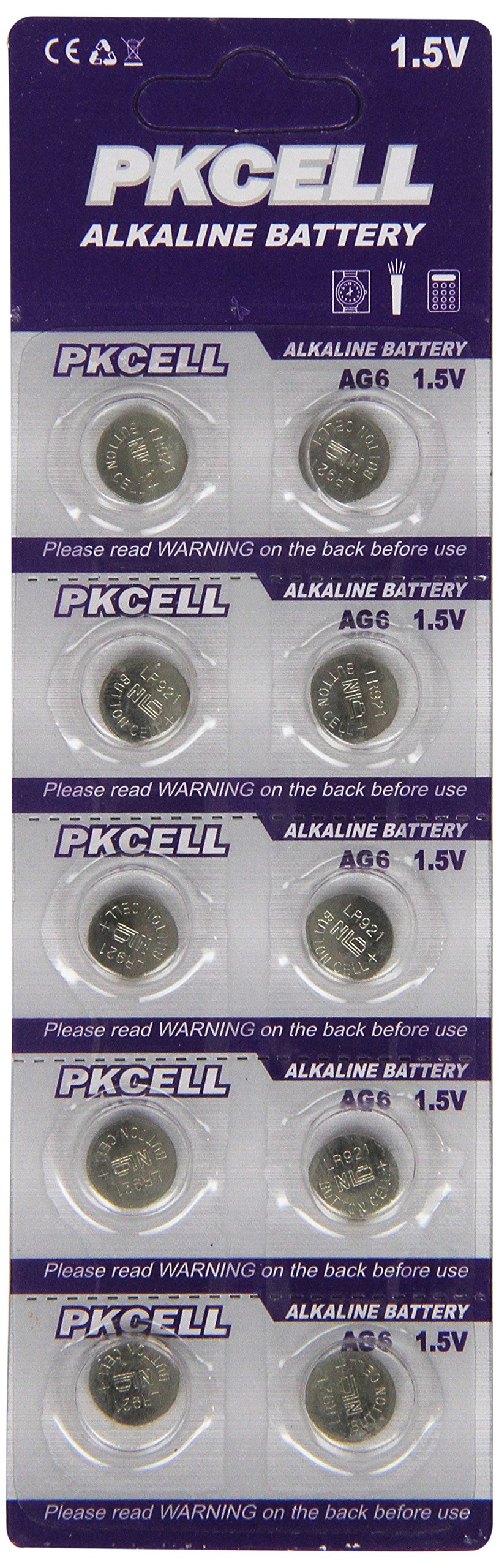 BlueDot Trading AG6 1.5V Alkaline Button Cell Batteries (20-Pack) - Power Keyless Car Remotes, Calculators, Watches & Small Electronics | Long-Lasting Performance for Home, Office & Travel Use