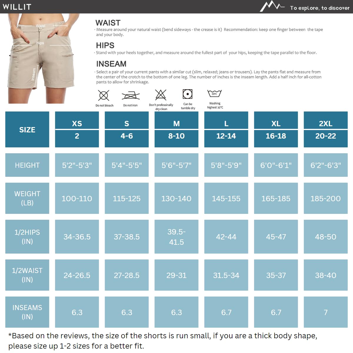 Willit Women's Cargo Hiking Shorts - Stretch Golf & Outdoor Shorts with Pockets - Water Resistant & Breathable for Summer Adventures, Camping, and Travel