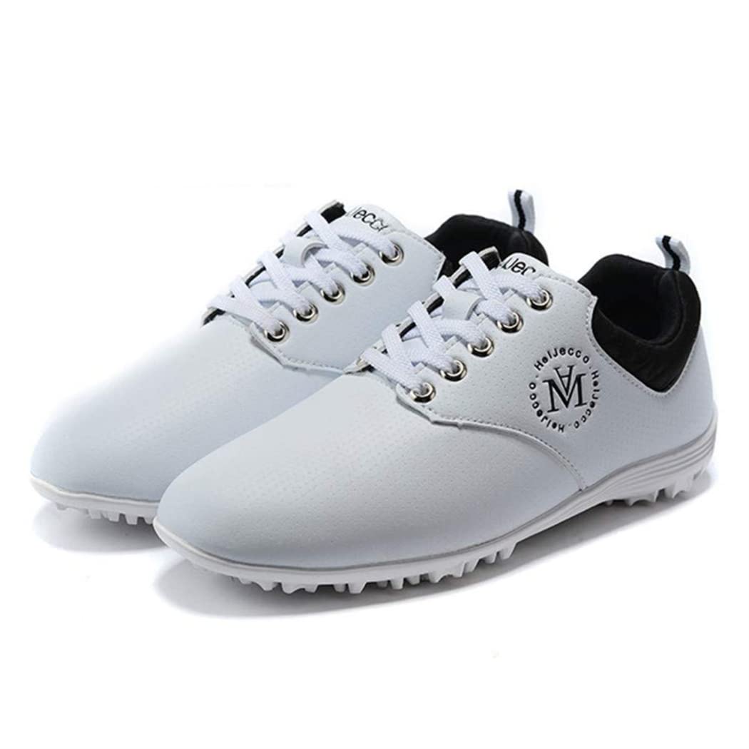 **Waterproof Women's Golf Shoes - Anti-Slip Outdoor Sneakers for Ladies & Boys | White Size 37 EU | Perfect for Golfing, Walking & Training**