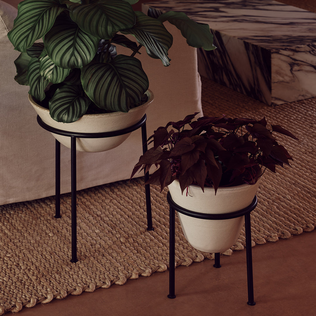 Menu Daiza Planter - Modern Ceramic Flower Pot for Indoor Plants | Perfect for Home Decor, Office Desk & Gift Ideas