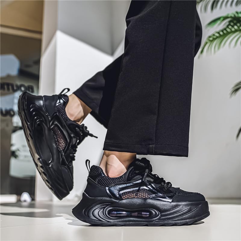 GSIGUL Men's Running Shoes - Lightweight Tennis Walking Shoes for Men, Breathable Athletic Gym Sneakers, Fashion Casual Wear - Perfect for Jogging, Workouts & Daily Walking