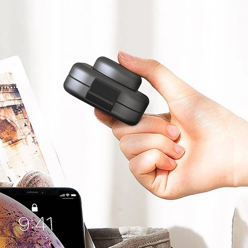 PowerMax Trio Foldable 3-in-1 Wireless Charger for iPhone, Samsung & AirPods - Fast Charging Stand for Home, Office & Travel