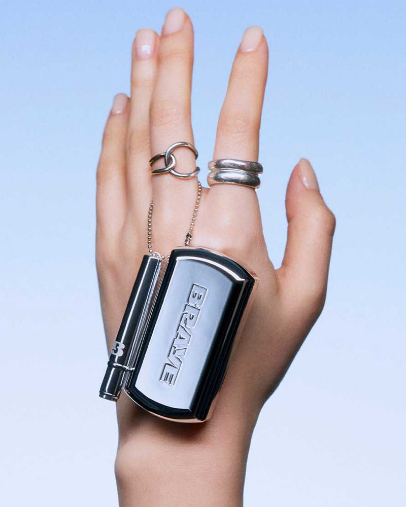 BRAYE Portable Pocket Lip Brush for Makeup - Perfect for On-the-Go Touch Ups, Travel & Professional Makeup Kits