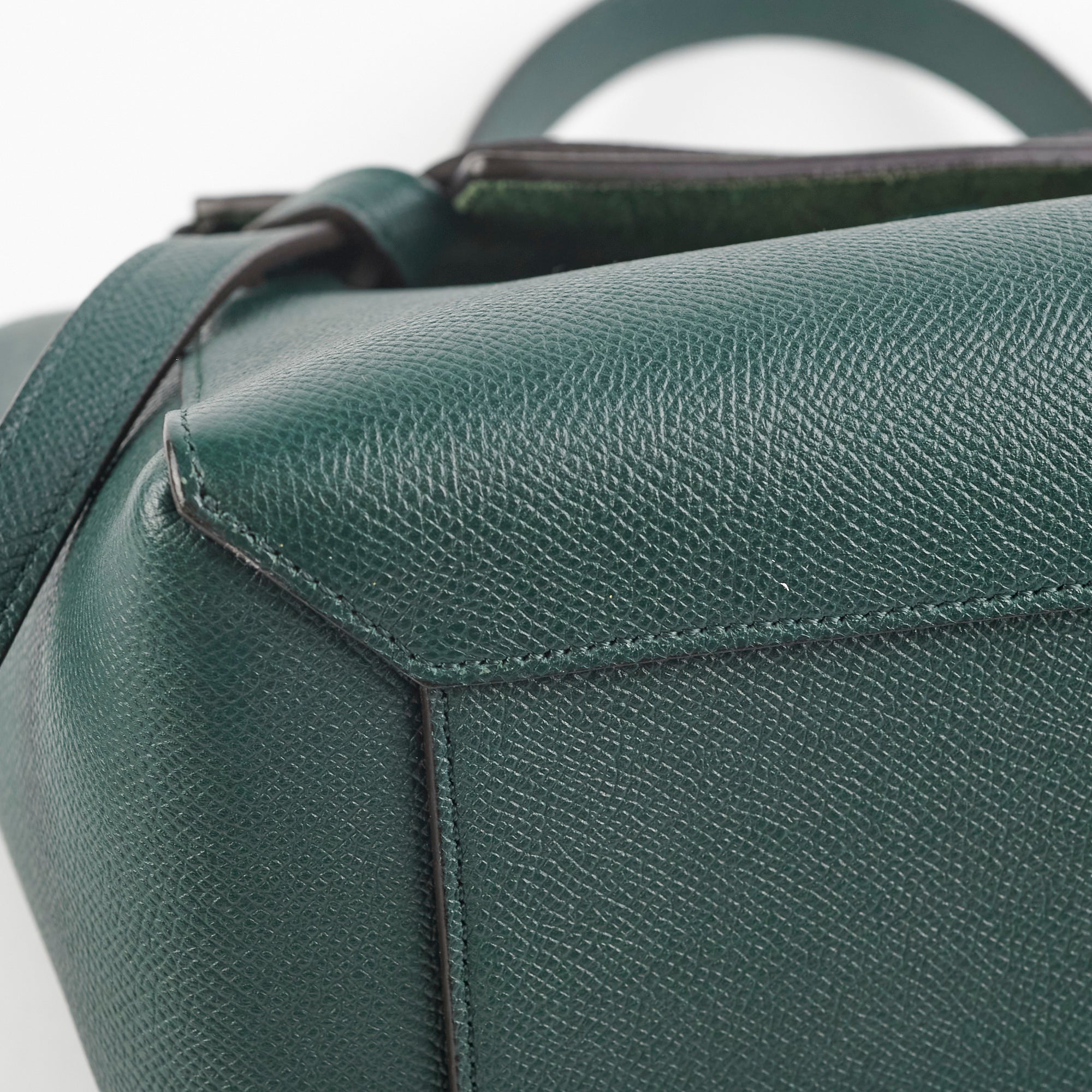 Celine Micro Dark Green Belt Bag for Women - Stylish Crossbody Shoulder Bag - Perfect for Travel, Shopping & Everyday Use