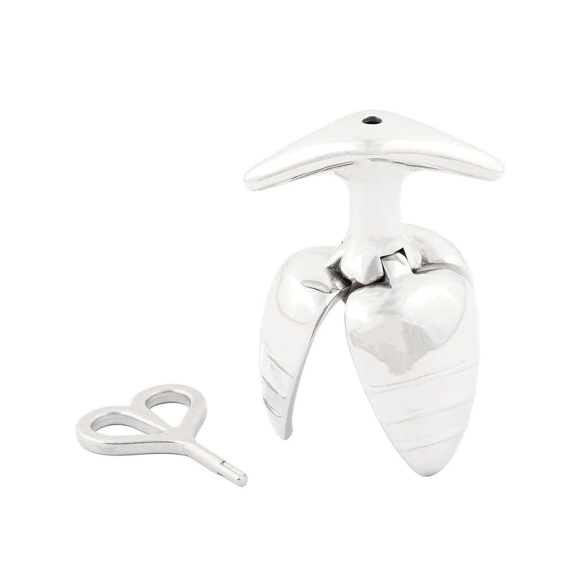 Premium Stainless Steel Anal Plug - Heavy Duty Anal Trainer & Butt Expander with Locking Beads (30mm GS230) - Perfect for BDSM, Solo Play & Couples Exploration