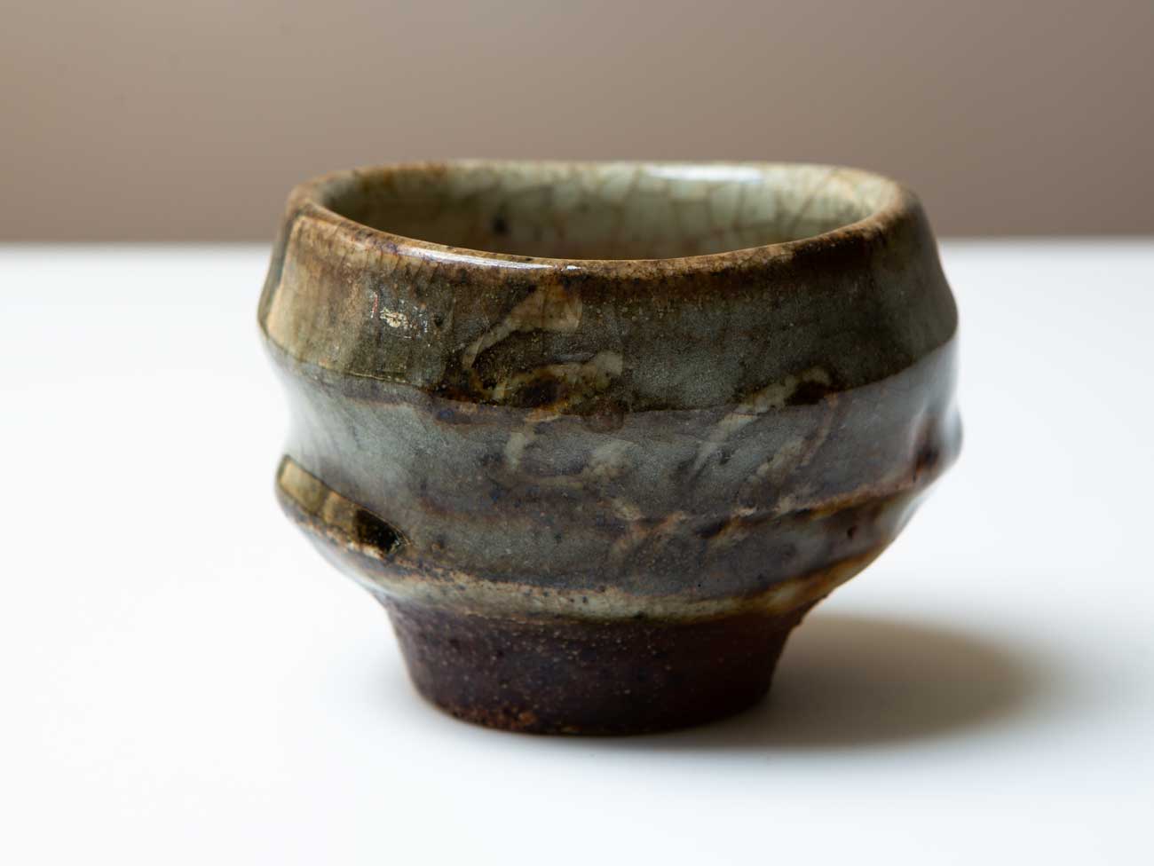 Handmade Small Monsoon Chawan Tea Bowl - Traditional Japanese Ceramic for Matcha, Sencha & Tea Ceremony - Perfect for Zen Meditation & Home Decor