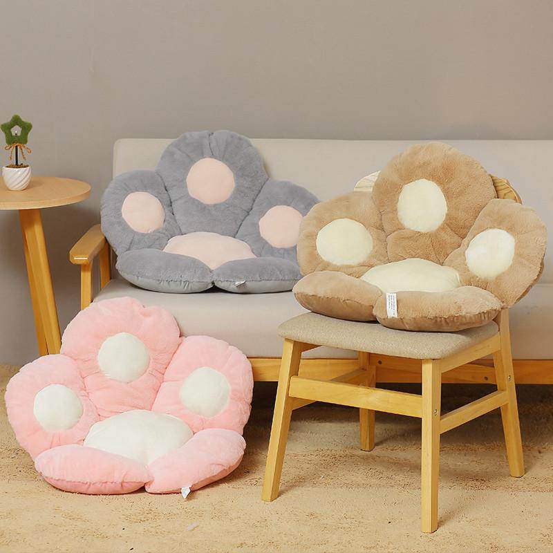 Puurrrfect Paw Pillow - Ultra Soft Pet Bed for Cats & Dogs, Cute Animal Shaped Pillow for Comfort & Relaxation - Perfect for Home, Office, or Travel Use