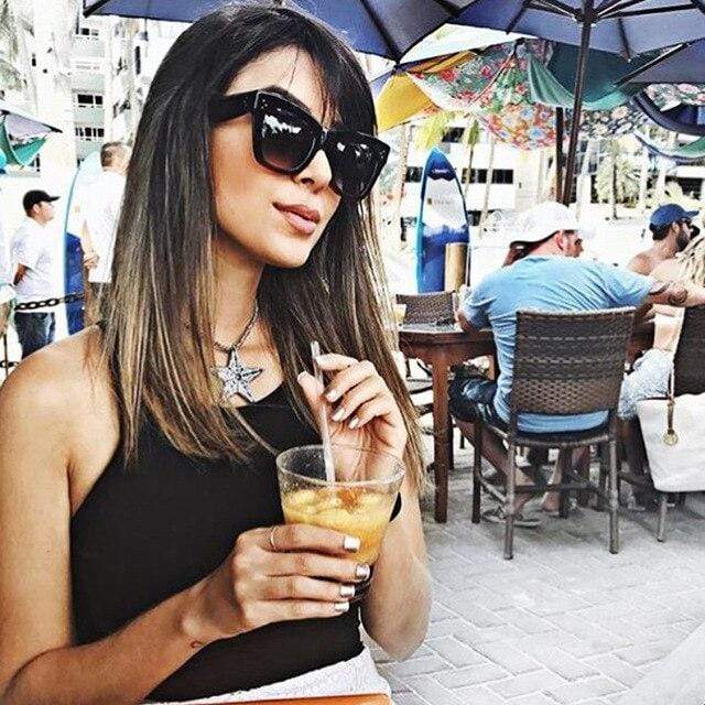 Women's Classic Cat Eye Sunglasses UV Protection - Stylish Retro Shades for Women, Fashionable Sun Glasses for Driving, Beach & Outdoor Activities