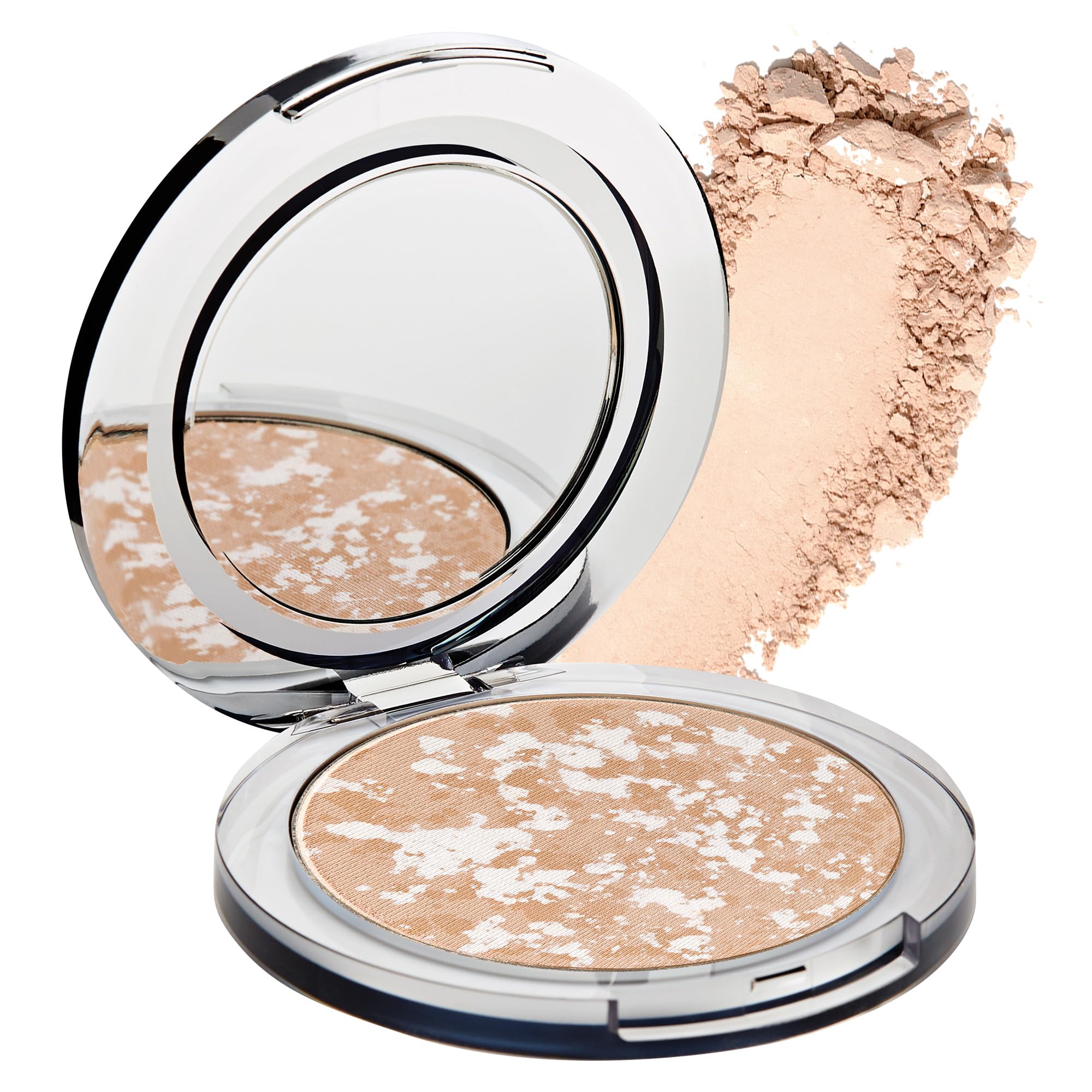 PÜR Beauty Pressed Setting Powder - Translucent Balancing Compact Powder for Smooth & Fresh Natural-Matte Finish | All Skin Tones | Cruelty-Free Makeup | Perfect for Daily Wear, Photo Shoots & Special Occasions