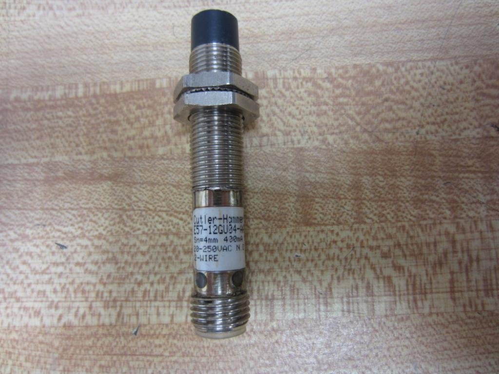 Cutler Hammer E57-12GU04-AAB Proximity Sensor E5712GU04AAB - Industrial Automation, Machine Safety & Equipment Monitoring Solution