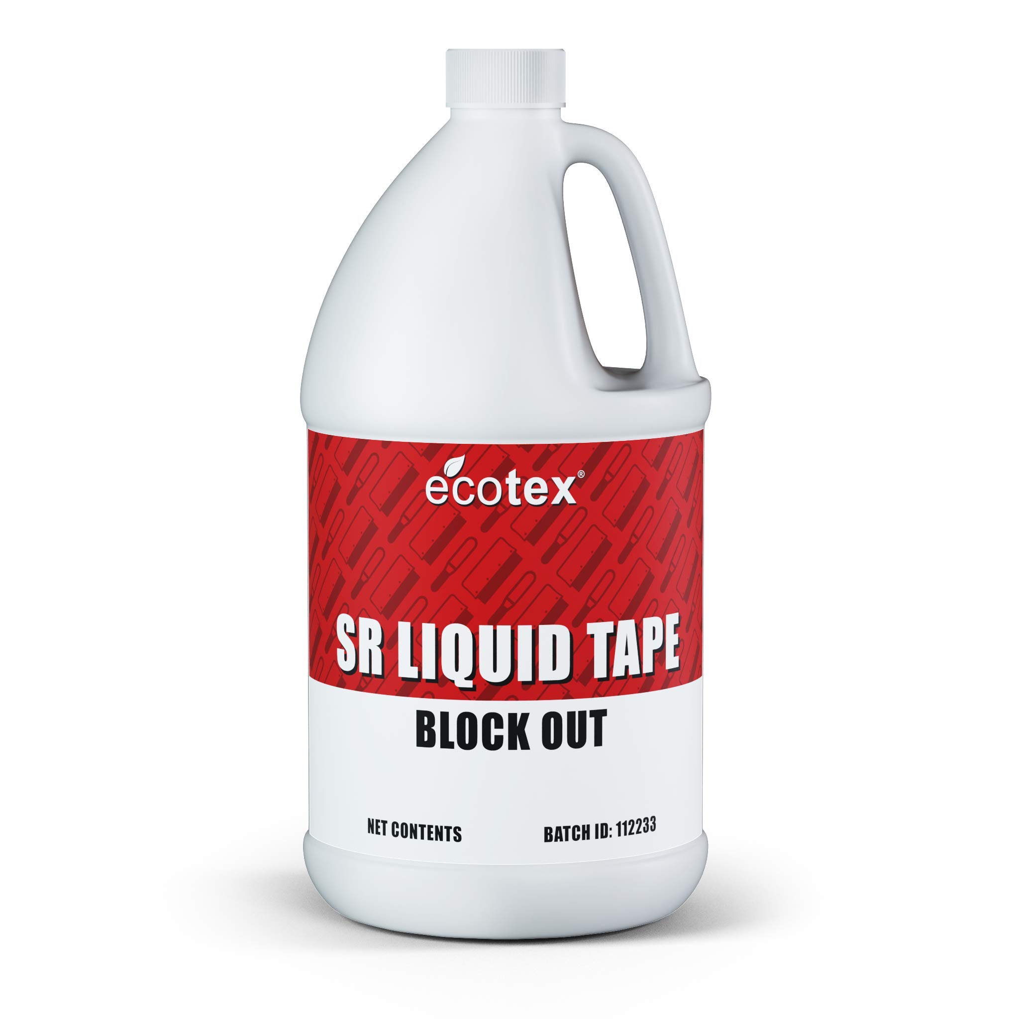 Ecotex® Screen Printing SR Liquid Tape Block Out (Gallon - 128oz) - Solvent Resistant Screen Printing Block Out Tape for Silk Screens & Photo Emulsion - Professional Screen Printing Supplies for T-Shirts, Posters & Fabric Printing