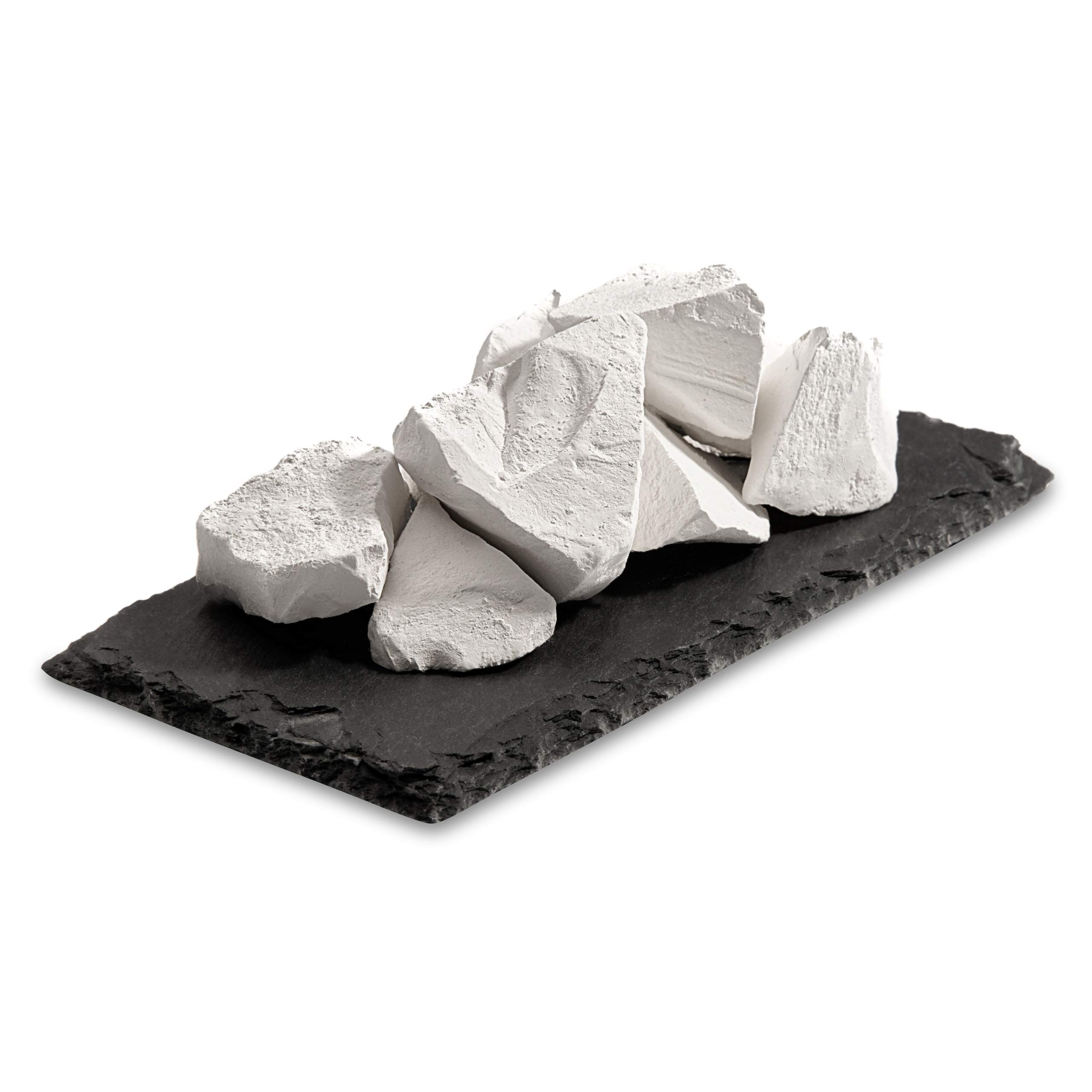 Organic Edible Chalk for Bone Strength - Natural Crunchy Russian Chalk Chunks - Zero Additives, No Impurities - White 7oz (200g) - Perfect for Pregnancy Cravings, Calcium Supplement & Unique Snacking Experience