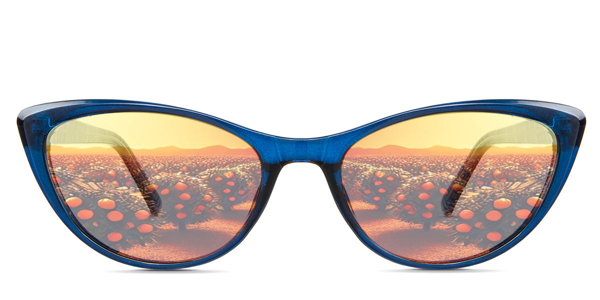 Tinsley Women's Prescription Tinted Glasses - Stylish & UV Protection for Work, Driving & Outdoor Activities