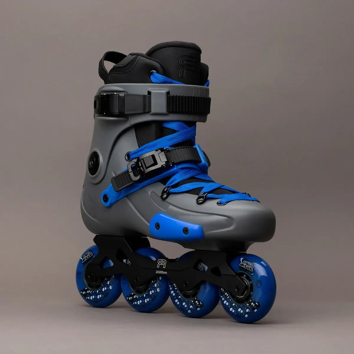 FR Skates FR1 80 Unisex Inline Skates - Grey - Perfect for Urban Skating, Fitness & Freestyle Rollerblading