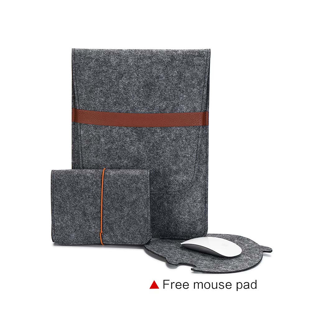 15 Inch MacBook Pro Sleeve Case - Protective Laptop Cover Compatible with 16