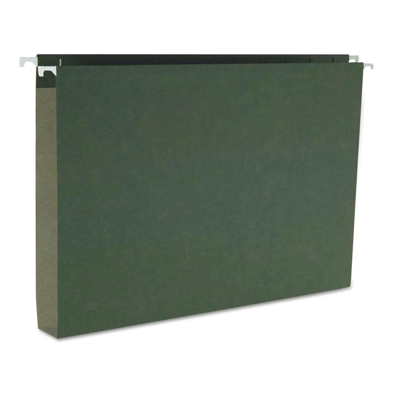 Smead 64339 1-Inch Box Bottom Hanging File Folders - Legal Size, Green, 25-Pack - Perfect for Office Organization & Document Storage