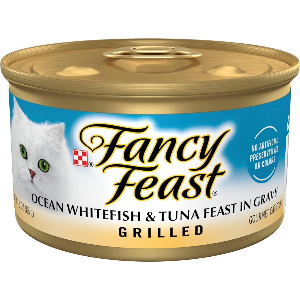 Fancy Feast Wet Cat Food Bundle - 24 Pack of 85g Chunky Classic Gravy Kitten Food with Creamy Chicken Liver & Chicken Recipe | High Protein, Nutritious & Healthy Wet Food for Kittens & Adult Cats | Perfect for Mealtime, Travel & Treats
